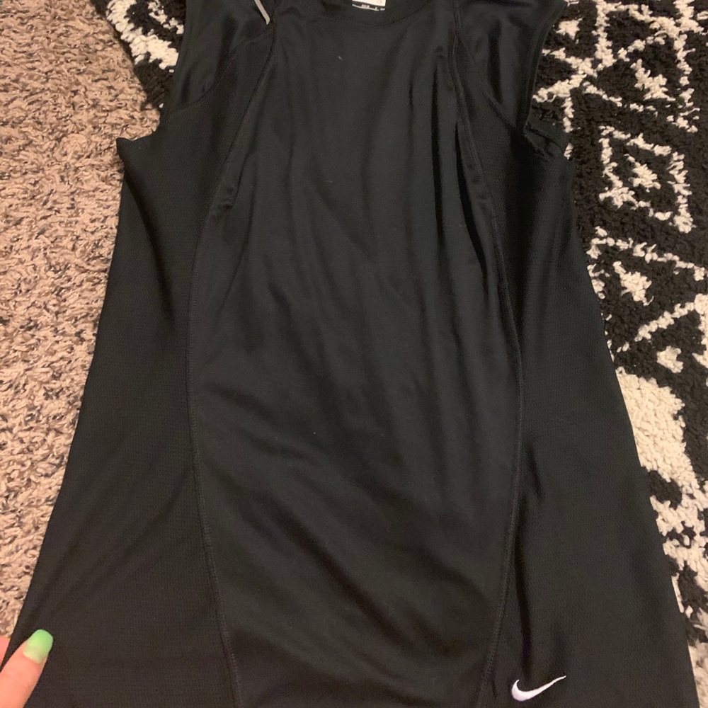 NIKE tank top cut sleeves workout  size S